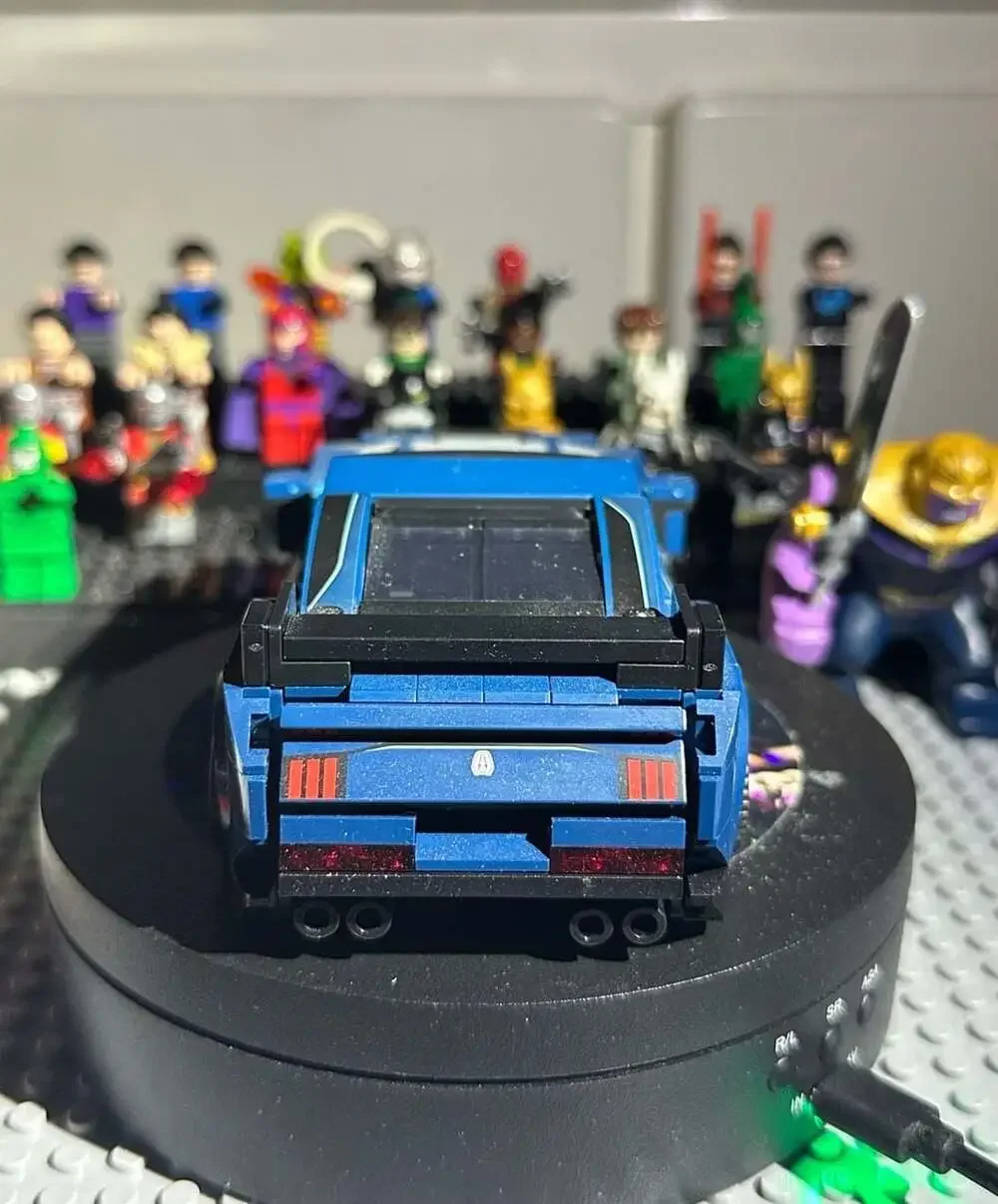 LEGO Speed Champions Ford Mustang Dark Horse Sports Car Building Toy Set
